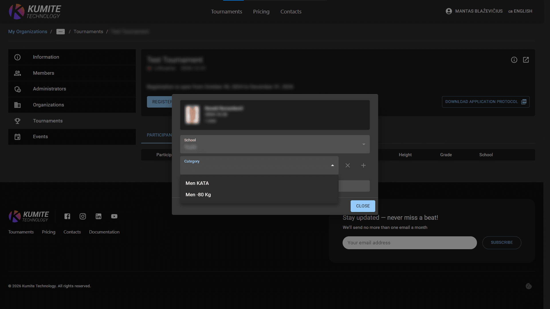 Add Categories