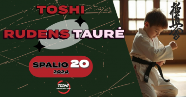 TOSHI RUDENS TAURĖ 2024