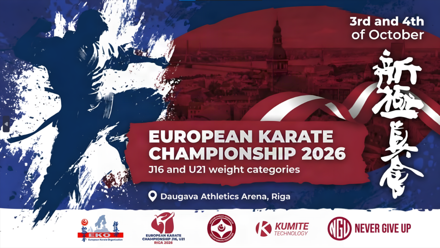 2026 European Karate Championship for juniors J16, U21 and Adults Open Weight