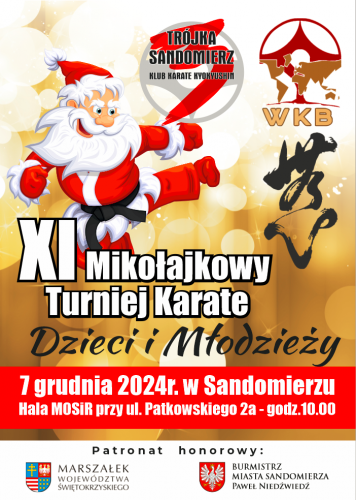 XI Mikolajkowy Turniej Karate Dzieci i Młodzieży