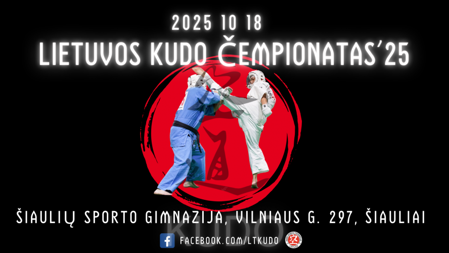Lietuvos Kudo čempionatas'25