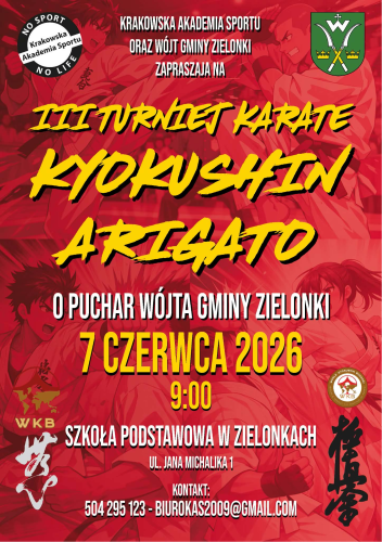 III Turniej Karate Kyokushin ARIGATO