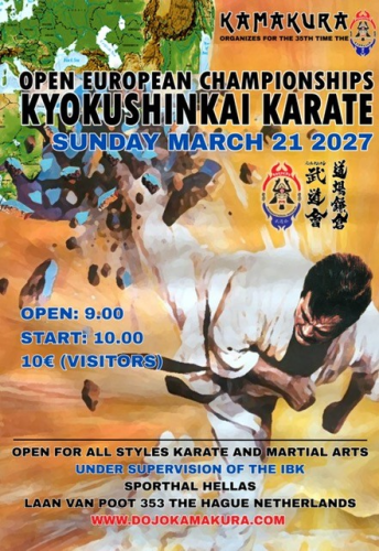 IBK Gordeau - Open European Championships Kyokushin Karate 2027